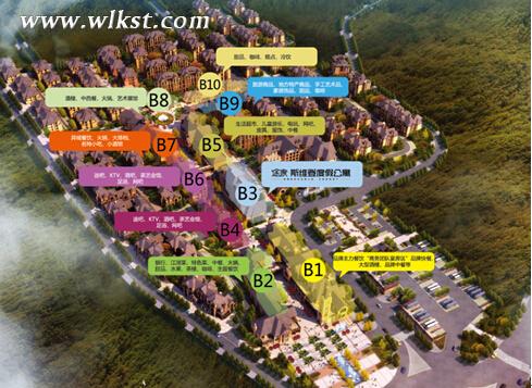 仙女天街美食街效果圖